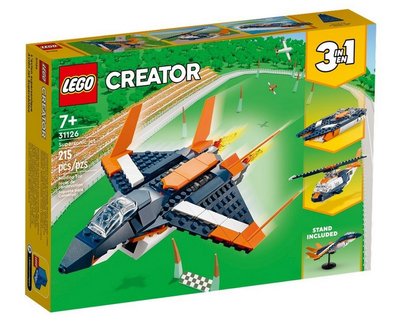 Конструктор LEGO Creator Надзвуковий літак (31126) 31126 фото