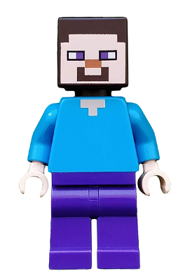 Конструктор с минифигуркой LEGO Minecraft Steve with Drowned Zombie (662205), полибег 662205 фото