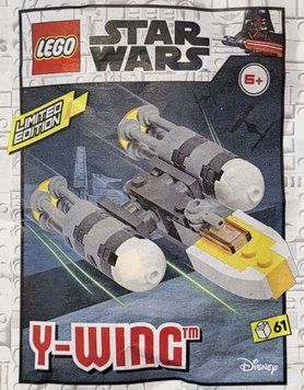 Конструктор LEGO Star Wars Y-wing, мініфігурка Лего Зоряні війни (912306), полібег 912306 фото