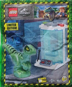 LEGO Jurassic World: Раптор с инкубатором &mdash; полибег (122327) 122327 фото