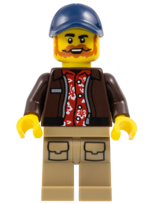 Конструктор с минифигуркой LEGO CITY Воздушная лодка (952508), полибег 952508 фото