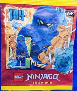 LEGO Ninjago: Джей &mdash; минифигурка &laquo;Бумажный герой&raquo; (892403), полибэг 892403 фото