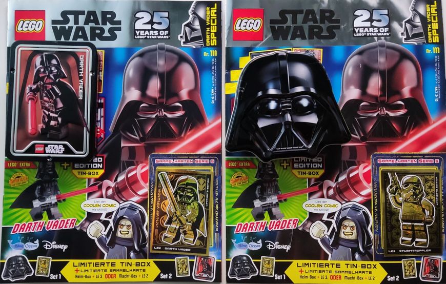 Коллекционная минифигурка конструктор LEGO Star Wars Darth Vader (912408) металлическая упаковка 912408 фото