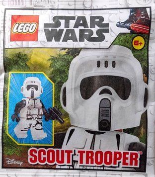 минифигурка LEGO Star Wars Scout Trooper, Лего Звездные войны Разведчик (912307), полибег 912307 фото