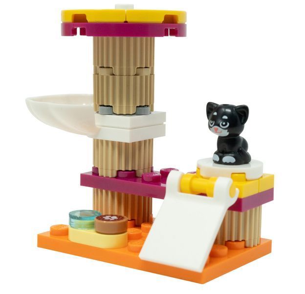 LEGO Friends: Кошачье дерево с котёнком &mdash; Конструктор с минифигуркой (562301), полибэг 562301 фото