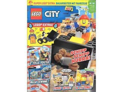 Конструктор LEGO City Будівельник з копачем (952310), полібег 952310 фото