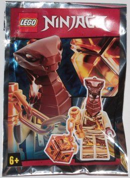 Минифигурка LEGO Ninjago Pyro Whipper (891954), полибег 891954 фото