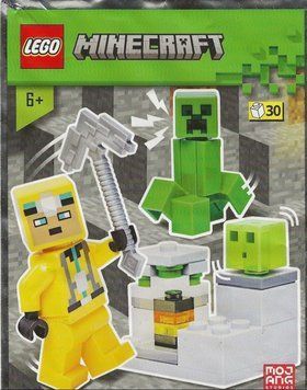Конструктор LEGO Minecraft Исследователь пещер, Крипер и Слизь (662302), полибег 662302 фото