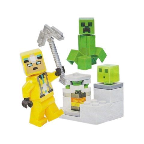 Конструктор LEGO Minecraft Исследователь пещер, Крипер и Слизь (662302), полибег 662302 фото