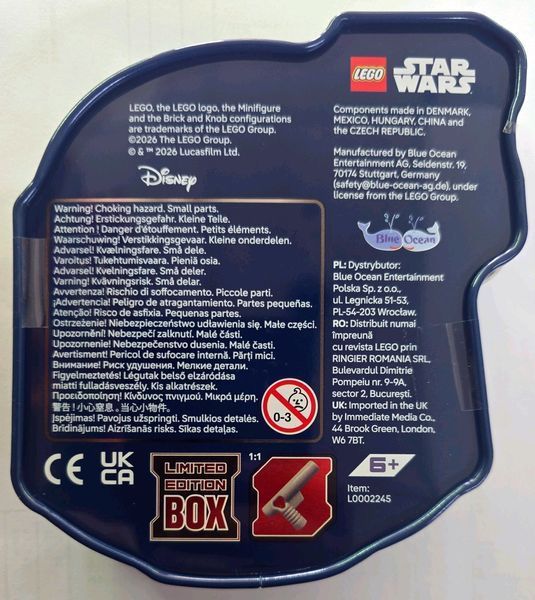 LEGO Star Wars Джанго Фетт, L0002245-2, металлическая коробка L0002245-2 фото