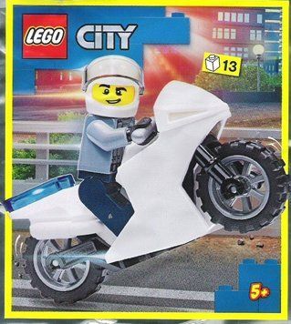 Конструктор LEGO City Поліцейський і мотоцикл (952103), полібег 952103 фото
