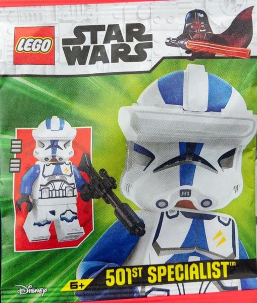 Конструктор LEGO Star Wars 501st Specialist paper bag, 912407, минифигурка Лего Звездные войны 501-й специалист, полибег 912407 фото