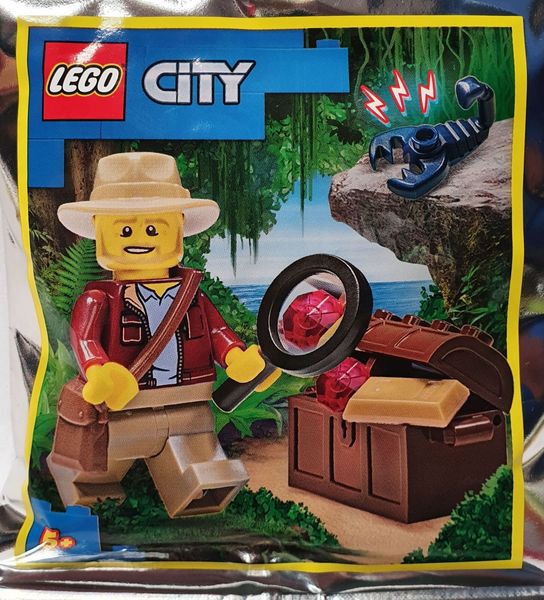 Конструктор з мініфігуркою LEGO CITY Explorer (952110), полібег 952110 фото