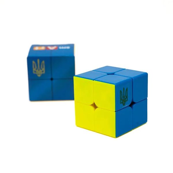 Головоломка Розумний кубик 2х2х2 "Прапор України" (Bicolor Smart Cube 2x2x2 "Ukraine") SCU222 фото