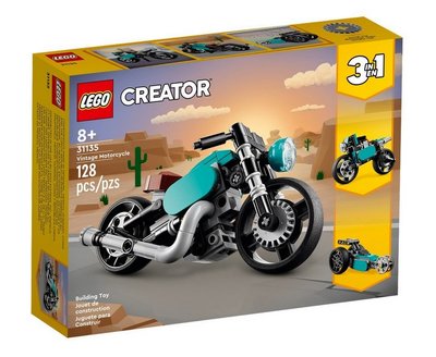 Конструктор LEGO Creator Вінтажний мотоцикл (31135) 31135 фото