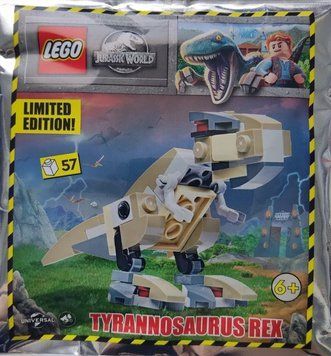 LEGO Jurassic World: Тираннозавр Рекс &mdash; полибег (122218) 122218 фото