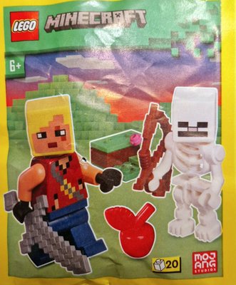 Конструктор з мініфігуркою LEGO Minecraft Hero with Skeleton (662409) полібег 662409 фото