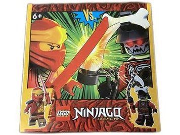 LEGO NINJAGO: Кай против Короля Скелетов &mdash; Набор минифигурок, полибег (112324) 112324 фото