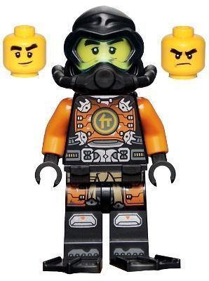 LEGO NINJAGO: Коул у водолазному спорядженні &mdash; мініфігурка Seabound (892180), полібег 892180 фото