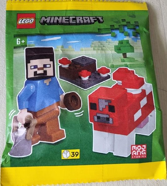 Конструктор LEGO Minecraft Steve with Mooshroom (662407) полибег 662407 фото