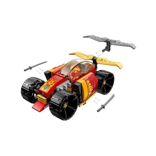Конструктор LEGO Ninjago Гоночний автомобіль ніндзя Кая EVO (71780) 71780 фото