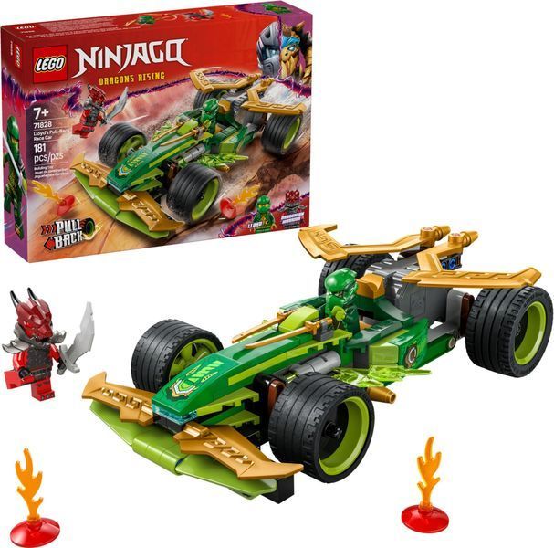 Конструктор&nbsp;LEGO&nbsp;Ninjago Автомобиль&nbsp;для гонки&nbsp;Лойда с инерционным двигателем (71828) 71828 фото