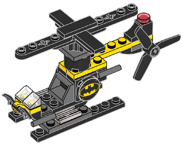 LEGO Super Heroes: Беткоптер &mdash; набір (212502), полібег 212502 фото