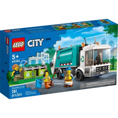 Конструктор LEGO City Сміттєпереробна вантажівка (60386) 60386 фото