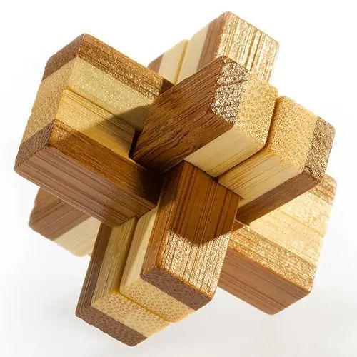 Головоломка Вузол | Knotty Puzzle 3D Bamboo 473121 фото