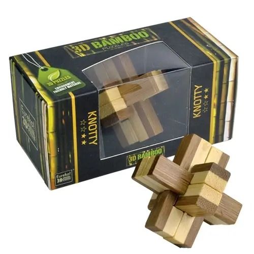 Головоломка Узел | Knotty Puzzle 3D Bamboo 473121 фото