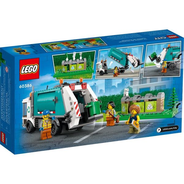 Конструктор LEGO City Мусороперерабатывающий грузовик (60386) 60386 фото