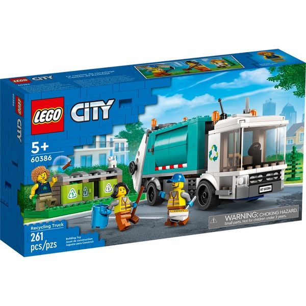 Конструктор LEGO City Мусороперерабатывающий грузовик (60386) 60386 фото