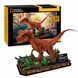 Cubic Fun Трехмерная головоломка-конструктор National Geographic Dino "Велоцираптор" (DS1053h) DS1053h фото 3