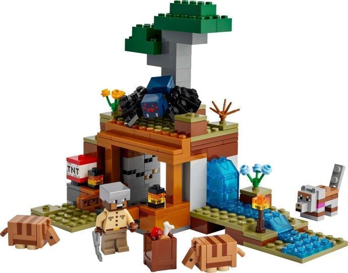Конструктор LEGO Minecraft Шахтна експедиція &laquo;Броненосець&raquo; (21269) 21269 фото