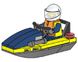 Конструктор з мініфігуркою LEGO City Policeman with Jetboat (952408) полібег 952408 фото 3