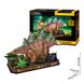 Cubic Fun Тривимірна головоломка-конструктор National Geographic Dino "Стегозавр" (DS1054h) DS1054h фото 6