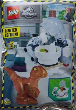 LEGO Jurassic World: Раптор и Инкубатор &mdash; полибег (122219) 122219 фото