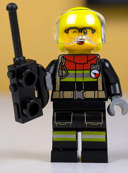 LEGO City Firefighter with Fire Quad / Пожежник на пожежному квадроциклі полібег L0002224 фото
