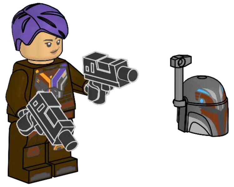 Колекційна мініфігурка конструктор LEGO Star Wars Sabine Wren (472407) полібег 472407 фото