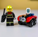 LEGO City Firefighter with Fire Quad / Пожежник на пожежному квадроциклі полібег L0002224 фото 4