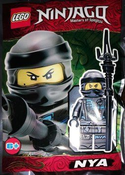 Конструктор LEGO NINJAGO Nya, минифигурка Лего Ниндзяго Ния (891951), полибег 891951 фото