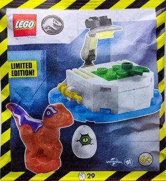 LEGO Jurassic World: Лаборатория с Раптором &mdash; полибег (122401) 122401 фото