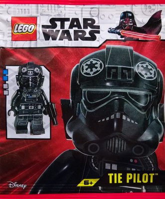 Колекційна мініфігурка конструктор LEGO Star Wars TIE Pilot (912410) полібег 912410 фото