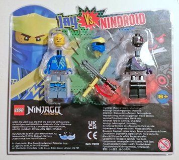 LEGO Ninjago: Джей против Ниндроида &mdash; Набор минифигурок (112219), блистер 112219 фото