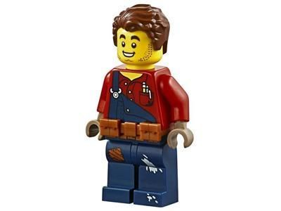 LEGO City 952018 Харл Хаббс с вибротрамбовкой, полибэг 952018 фото