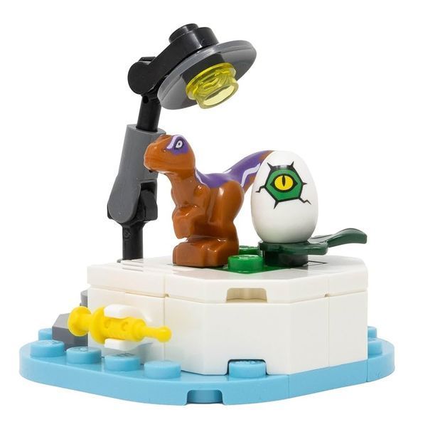 LEGO Jurassic World: Лаборатория с Раптором &mdash; полибег (122401) 122401 фото