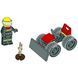 Конструктор с минифигуркой LEGO CITY Firefighter with Bulldozer (952506), полибег 952506 фото 3