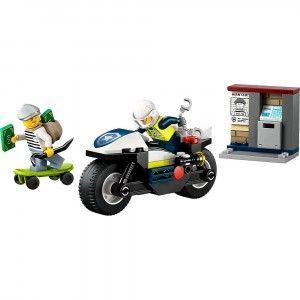 Конструктор&nbsp;LEGO&nbsp;City Преследование&nbsp;на полицейском мотоцикле (60455) 60455 фото