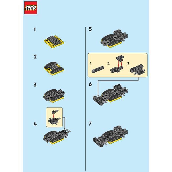 LEGO Super Heroes: Бетмобіль &mdash; набір (212403), полібег 212403 фото