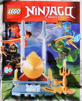 LEGO Ninjago: Стойка для оружия &mdash; конструктор (891504), полибэг 891504 фото